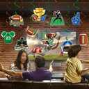 Football Party Decorations, Kaluofan 40PCS Football Birthday Decorations for Touchdown Sports Theme Game Day Cowboy Party Competition Observation Scene Favor Supplies