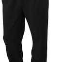 Men's Lightweight Sweatpants Open Bottom Sweat Pants for Men Straight Leg Gym Sweatpants Lounge Pants with Pockets, XL
