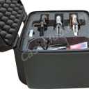 Case Club Waterproof 3 Revolver/Semi-Auto Pre-Cut Case with Silica Gel to Help Prevent Gun Rust