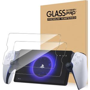 2-Pack Screen Protector Tempered Glass For PlayStation Portal Remote Player 8 inch 2023, Transparent HD Clear Anti-Scratch Glass Screen Protector For PS5 Portal Remote Player