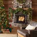 Topfinel Christmas Pillow Covers 20x20 Set of 2,Xmas Cream Velvet Snowflake Reindeer Decorative Pillow Case Winter Holiday Decor for Home Couch,White and Gold