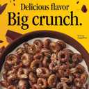 Cheerios Oat Crunch Chocolate Breakfast Cereal, Made with Whole Grain, Family Size, 24 oz (EXP 02/16/27)