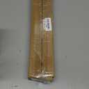 Curtain Rods for Windows 36-124 inch, 5/8 inch Matte Black Curtain Rod with Brackets Adjustable by Splicing for Bedroom Kitchen Living Room