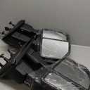 AERDM Towing mirror Compatible with 2004-2014 F150 Pickup Truck side Mirrors Power Adjustable Heated glass Turn Signal light Puddle Lamp Black Pair Set LH RH