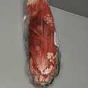 Merry Christmas Bathroom Rugs Red Beige Mat Snowflake Xmas Branches Leaves Bath Rug 24 x 16 in Water Absorbent Non Slip Washable Shower Mat Memory Foam Bath Mats for Bathroom Decor