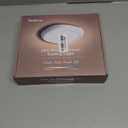 Rechargeable Shower Light for Inside Shower, 12000mAh Motion Sensor Wireless Ceiling Light with Remote No Wiring, Battery Operated Closet Lights Cordless LED Overhead Lighting for Pantry Bathroom (White)