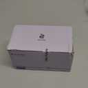 VCE Brush Wall Plate Cable Pass Through with Bracket, Decorator Cover for Low Voltage Cables - White, 2-Pack