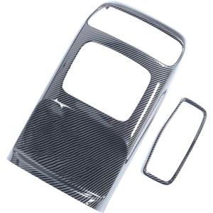 Compatible with Honda CR-V 2017-2022 Car Interior Sticker Decal Accessories Carbon Fiber Look Black (Armrest Anti-Kick B)