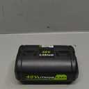 Biswaye 40V 6Ah Lithium Battery Replacement for Ryobi 40V Battery OP4040 OP40601 OP4026 OP40261 OP40401 OP40501 OP4015 OP40602 OP40404 OP40603 Compatible with Ryobi 40 Volt Cordless Power Tools
