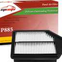 EPAuto GP885 (CA10885) Engine Air Filter Replacement for Honda CR-V (2010-2011) - Rigid Panel Filter for Fuel Efficiency and Engine Protection