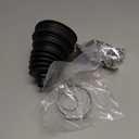 XYgdhqpt FB3000 Small Shaft Universal CV Boot Fits for Chevrolet,Jeep,Toyota,Ford and more- Fits shaft size 19mm-24mm(Includes heavy duty band clamp)