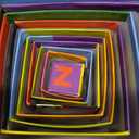 Melissa & Doug Deluxe 10-Piece Alphabet Nesting and Stacking Blocks - FSC Certified