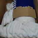 BEDELITE Fleece Queen Comforter Set -Super Soft & Warm Fluffy Cream White Bedding, Luxury Fuzzy Heavy Bed Set for Winter with 2 Pillow Cases