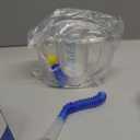 Incentive Spirometer (WHITE02),Breathing Exercise Device for Lungs,Breathing Trainer for Adults,5000ml Volume Measurement with Flow Rate Indicator