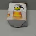 Glass Teapot with Detachable Infuser, Loose Leaf Tea Infusions, 16.9oz