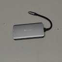 Reborn USB-C Docking Station Dual Monitor Adapter, Laptop Docking Station 3 Monitors Triple Display USBC Hub Dongle to 4K60Hz HDMI+DP,3 USB3.0,100W PD,USB C Data,8-in-1 Dock for Dell,HP,Lenovo,Surface