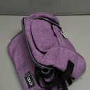 OPUX Lunch Box For Women, Insulated Large Lunch Bag Adult Work, Double Decker Lunchbox Meal Prep, Dual Compartment Leakproof Lunch Cooler, Soft Lunch Pail Tote for Girls Kids School (Purple 16 Cans)