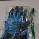 toolant 100% Waterproof Gloves for Men and Women, Winter Work Gloves for Cold Weather, Touchsreen, Thermal Insulated Freezer Gloves, With Grip, Blue, Medium