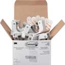 Command Mop and Broom Holder Wall Mount, 6 Grippers with 16 Command Strips, Organize Damage-Free