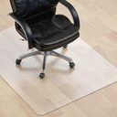 SALLOUS Clear Chair Mat, 47"x36" Office Chair Mat for Hard Floors, Vinyl Desk Chair Mat Protector for Hard Surface (Clear)