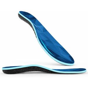 NASA Grade Plantar Fasciitis Insoles – High Arch Support Insoles Men Women - Shoe Insoles for Plantar Fasciitis Relief - Absorb Shock & Relieve Flat Foot Pain - Orthotics Inserts for Work & Standing (L (Men 11-12.5/Women 12-13.5)