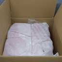 MAXYOYO Bean Bag Chair for Adults, Large 5 ft Bean Bag Chair with Foam Filling, Ultra Soft Fur Lazy Sofa for Living Room Bedroom, Machine Washable Cover (Pink)