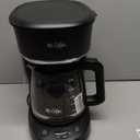 Mr. Coffee 5-Cup Programmable Coffee Maker, 25 oz. Mini Brew, Black