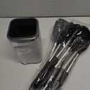 Kitchen Utensil Crocks, Stainless Steel Utensil Holder Caddy, 4L X 4W X 6.7H