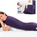 Heating Pad for Back, Neck & Shoulder Pain Relief, 17"x33" Electric Moist/Dry Heat Pad, 6 Heat & 4 Timer Settings, Auto Shut-Off, Machine Washable, Christmas, Mothers Day Gifts for Mom Wife Women Her