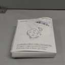 6 Ft Surge Protector Power Strip - 8 Widely Outlets with 4 USB Ports, 3 Side Outlet Extender with 6 Feet Extension Cord, Flat Plug, Wall Mount, Desk USB Charging Station, ETL,White