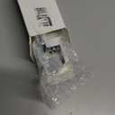 Blulu 4 Pieces Dual Aluminum Ground Lug Dual Rated Double Wire Barrel Aluminum Mechanical Lug (1/0)