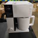 Fellow Aiden Precision Drip Coffee Maker, Thermal Carafe, Perfect Temperature Control, Bloom Cycle, Single Serve to 10 Cup Capacity, Matte White