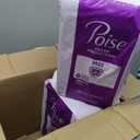 Poise Incontinence & Postpartum Pads for Bladder Leaks, 6 Drop Ultimate Absorbency, Regular Length, 112 Count