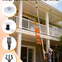 Light Bulb Changer for High Ceilings, 3-20 FT Telescoping Pole Kit