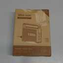 Newbealer Travel Steam Iron for Clothes, Global Voltage 100-240V Handheld Steamer, 293 Dry Ironing, Non-Stick Ceramic Soleplate, Horizontal & Vertical Steaming, Auto-off, Silicone Rest & Zipper Bag