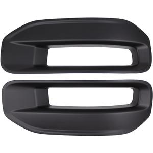 MOTOKU Front Driver and Passenger Side LED Fog Light Cover Bezel for Ram 1500 2019-2024 MOTOKU Front Driver and Passenger Side LED Fog Light Cover Bezel for Ram 1500 2019-2024