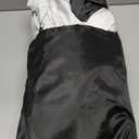 UTV Cover with Heavy Duty 420D Oxford Fabric, Side by Side UTV Cover Protects from Rain, Hail, Leaves and UV, 165x70x75 Utility UTV Cover Fit Polaris Can-Am Defender (Black & Silver)