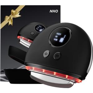 NHO Electric Fascia Knife, Heating and Vibration, Muscle Scraper Tool, Fascia Blaster, Fascia Tool Massage Tools for Deep Tissue, IASTM, Trigger Point Massage Tool, Gua Sha, Myofascial Release Tool