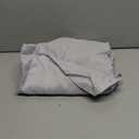 Bed Skirt Full Size Ruffled Bed Skirt with Split Corners, Full Bed Skirts 18 Inch Drop with Platform, 18'' Full, Silver Gray