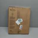 BEMIS 500EC 390 Toilet Seat with Easy Clean & Change Hinges, 1 Pack Round, Cotton White