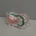 HKSZEH 4 PCS Ribbed Coupe Glasses Pink Plastic Champagne Coupe Cup 10oz Detachable Gold Rim Espresso Martini Glass Vintage Margarita Glassware Cocktail Glass for Wedding Bachelorette Party