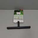 Splash Home Jasmine Eco-Friendly Shower Squeegee, Black (9" x 8.5")