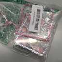 Changjia for Samsung Galaxy Z Flip 7 Glitter Bling Case, Cute 3D Sparkle Heart Makeup Mirror Crystal Rhinestones Flowers Diamond Gems with Lanyard Wrist Strap Women Girls Case for Galaxy Z Flip 7, Pink