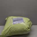 HYLEORY All Season Queen Size Bed Comforter - Cooling Goose Down Alternative Quilted Duvet Insert with Corner Tabs - Winter Warm - Machine Washable - Brown