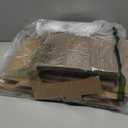 Cardboard Cat House for Indoor Cats, Multi-Level Scratcher Condo with Corrugated Scratch Pads, Hideout Bed for Large Cats, Rabbits, Small Pets, 20.6x13.3x19.8 inches