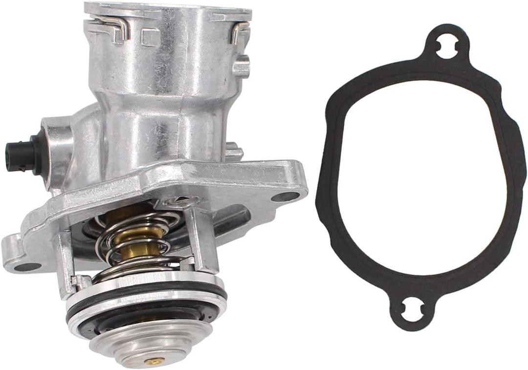 NewYall Coolant Thermostat Housing Gasket for Mercedes C230 C280 06-07 C300 08-12 C350 E350 ML350 R350 2006-2011, CLK350 06-09 GLK350 10-12 ML450 10-11 S400 10-13 SLK280 06-08 SLK300 09-11