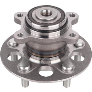 Autoround 512322 Rear Wheel Bearing and Hub Assembly Fit for 2006-2012 Honda Civic Hybrid, 2009-2012 Civic Hybrid-L, 5 Lugs w/ABS