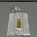 Bread Bags with Ties, 72 Pack Clear Bread Bags for Homemade Bread and 100 Ties, Adjustable Reusable Plastic Bread Bags, Bread Loaf Bags for Home Bakers and Bakery Owners