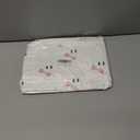 Halloween Pillow Covers 12x20 inch Set of 2 for Halloween Decorations Cute Ghost Embroidered Soft Plush Faux Fur White Throw Pillow Cushion Covers for Sofa Living Room Couch Bed Home Decor YY158A12