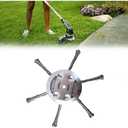 2026 New Steel Wire Grass Trimmer Head: Universal Steel Wire Grass Head Weed Weedeater Eater Blade & Adapter Trimming Replacement Brush 6 Inch Universal Trimmer Replacement Brush Cutter (B,1)